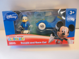 Donald and Rece Car 20 x10 cm  met licentie prijs per stuk