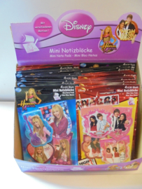 Hannah montana high school notizblocke 48 stuks in box prijs per box a 48 stuks