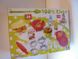 100% Chef doos speel keuken artikelen prijs per doos