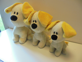 pluche hond set T41 - 3 stuks 25-38 cm prijs per set a 3 stuks