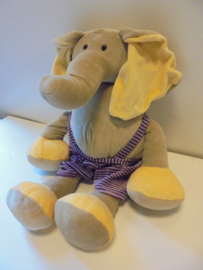 pluche olifant met broek 45 cm prijs per stuk