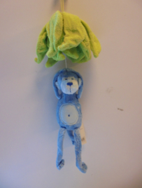 pluche Happy Horse monkey matz 2 kleur 28 cm met muziekdoos, prijs per stuk