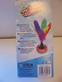 Summer Games neoprene hand shuttlecock 24 cm prijs per stuk