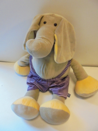 pluche olifant met broek 45 cm prijs per stuk