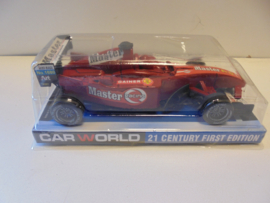 Car world raceauto in blister assortie kleur 18x9x7 cm prijs per stuk