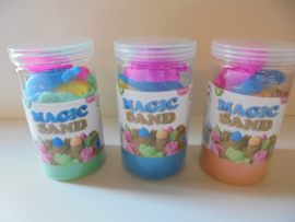 Magic sand 3 kleur 700 gram prijs per stuk