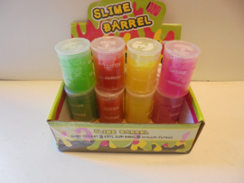 Slime Barrel display 12 stuks afm 22x17x8 cm prijs per display a 12 stuks