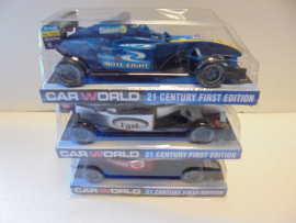 Car world raceauto in blister assortie kleur 18x9x7 cm prijs per stuk