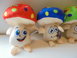 LG vrolijke paddenstoel 3 kleur 30 cm prijs per stuk