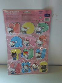 partij 25 stuks Hello Kitty Alphabet Stickers prijs per partij a 25 stuks ( beschikbaar 100 stuks )