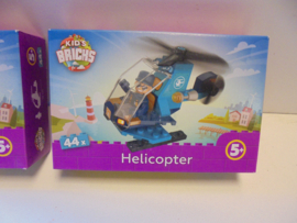Kids Bricks Helicopter 15x10 cm prijs per stuk