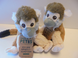 pluche Happy Petis aapjes 18 cm prijs per stuk