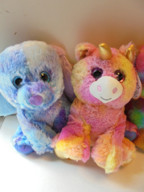 pluche Miri Colorful  5 assorti 30 cm prijs per stuk