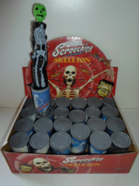 funny Screeching Skeleton 29 cm prijs per display a 24 stuks