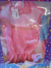 Funny Fashion prinsessen jurk roze prijs per stuk
