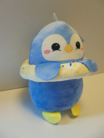 pluche pinguin met zwem band 28 cm prijs per stuk