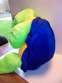 pluche Kie  mega schildpad 95 cm prijs per stuk