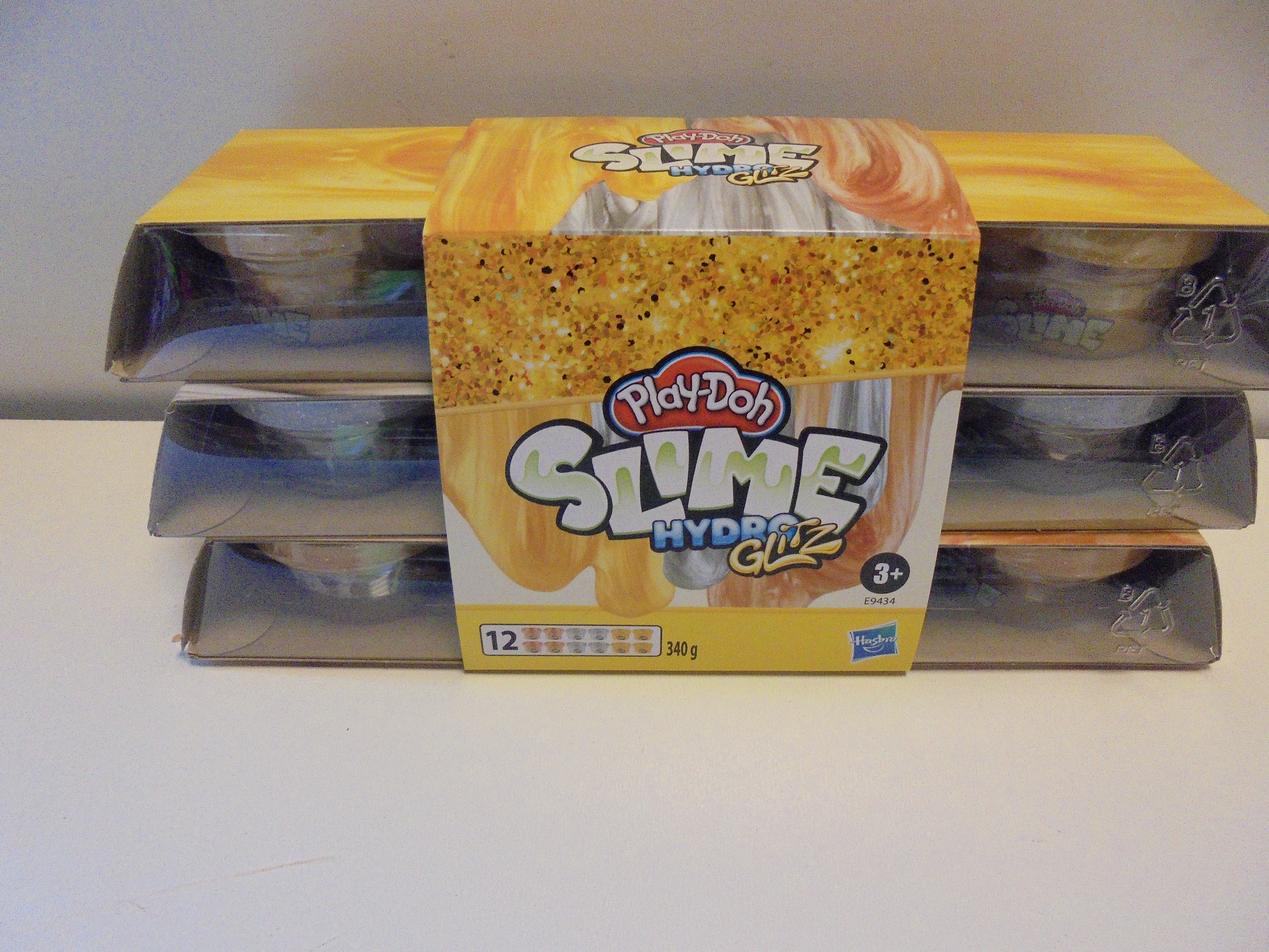 Hasbro Play-Doh Slime  3 kleur 12 stuks in pak prijs per pak a 12 potjes