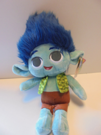 wl pluche trol blauw 37 cm prijs per stuk