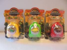 World of Dinosaurs 3 kleur 22x14 cm prijs per stuk