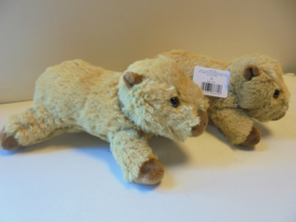 pluche Capybara liggend 24 cm prijs per stuk