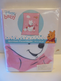 Winnie the pooh deken 75x100 cm met licentie prijs per stuk