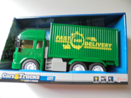 Toi Toys Cars & Trucks city met licht en geluid afm 32x19x12 cm prijs per stuk