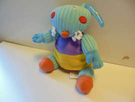 pluche muis met geluid 24 cm prijs per stuk
