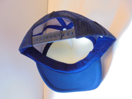 caps  kleur blauw wit maat verstelbaar prijs per stuk