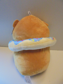 pluche hamster met zwem band 28 cm prijs per stuk