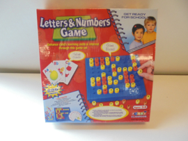 Letters en numbers game 26 x 26 cm prijs per stuk