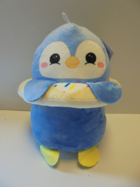 pluche pinguin met zwem band 28 cm prijs per stuk