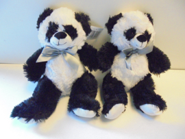 pluche panda met das 26 cm prijs per stuk