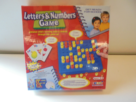 Letters en numbers game 26 x 26 cm prijs per stuk