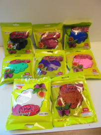 Kneed Gummy mix kleur 17x15 cm 60 gr prijs per stuk