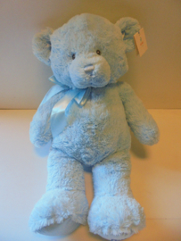 pluche mijn eerste teddy blauw 50 cm prijs per stuk