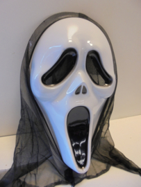 Masker Scream afm 35 cm prijs per stuk