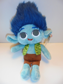 wl pluche trol blauw 37 cm prijs per stuk