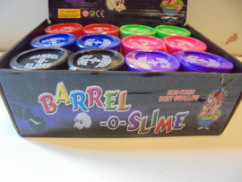 Barrel o Slime 12 stuks in display  prijs per display a 12stuks
