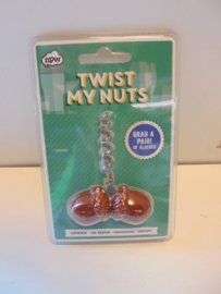 kurken trekker Twist My Nuts 16 x 10 cm prijs per stuk