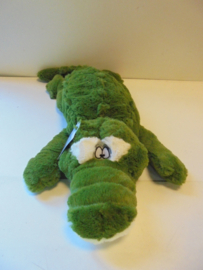 pluche kie krokodil donker groen 68 cm prijs per stuk