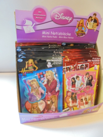 Hannah montana high school notizblocke 48 stuks in box prijs per box a 48 stuks