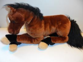 pluche paard  T 2- 50 cm  prijs per  stuk