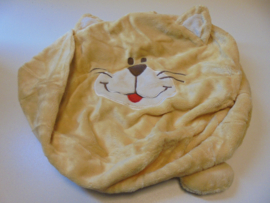 pluche kat pyjama opberg tas 30x30 cm prijs per stuk
