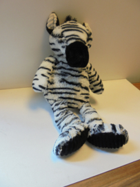 pluche zebra  k50 - 50 cm prijs per stuk
