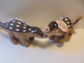 Kie pluche Dino 33 x 14 cm prijs per stuk
