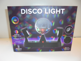 LED Disco Licht met Spiegelbol 28x20x14 cm prijs per stuk