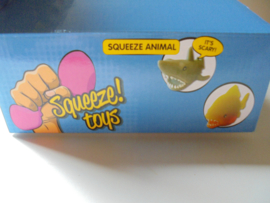 SQUEEZE Animal assortie 8-15 cm prijs per doos a 10 stuks