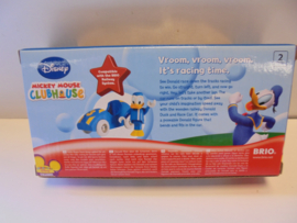 Donald and Rece Car 20 x10 cm  met licentie prijs per stuk