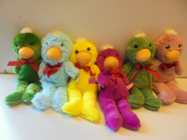 pluche paws duck assorti 33 cm prijs per stuk